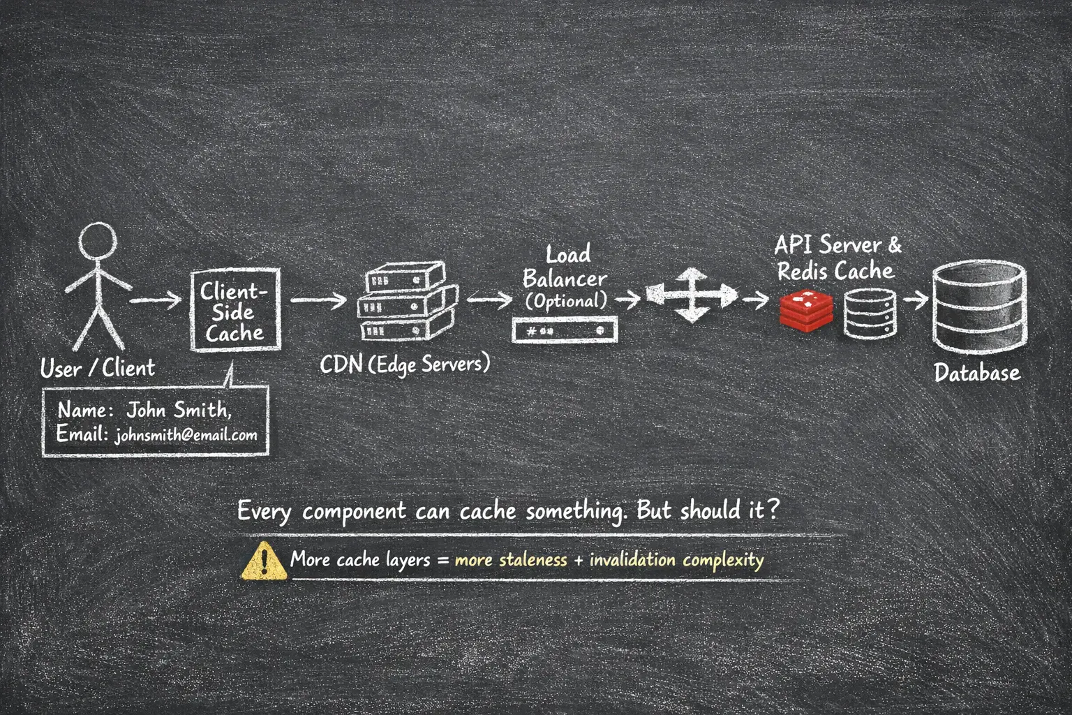 Caching at different levels