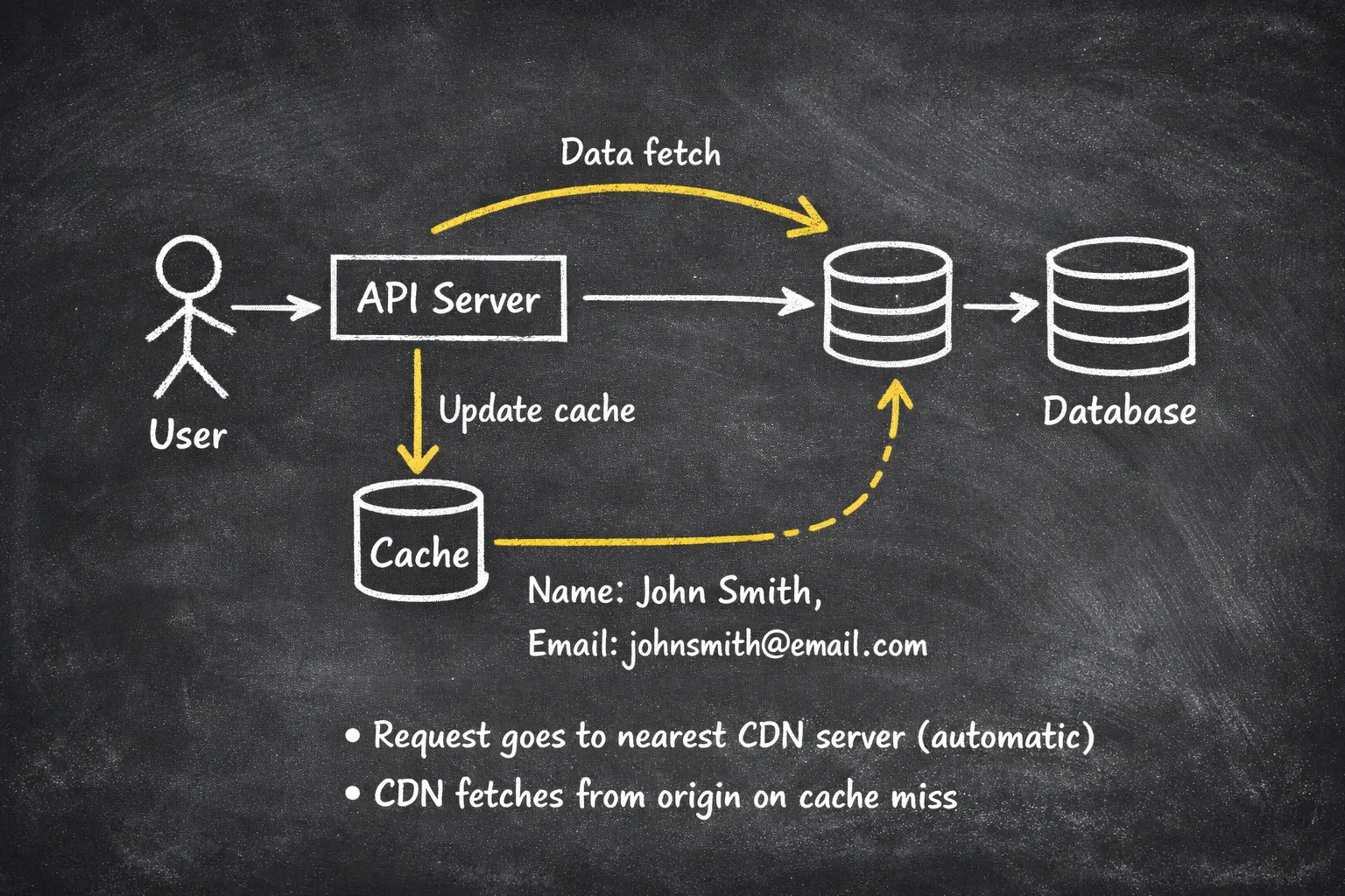 Populating the cache