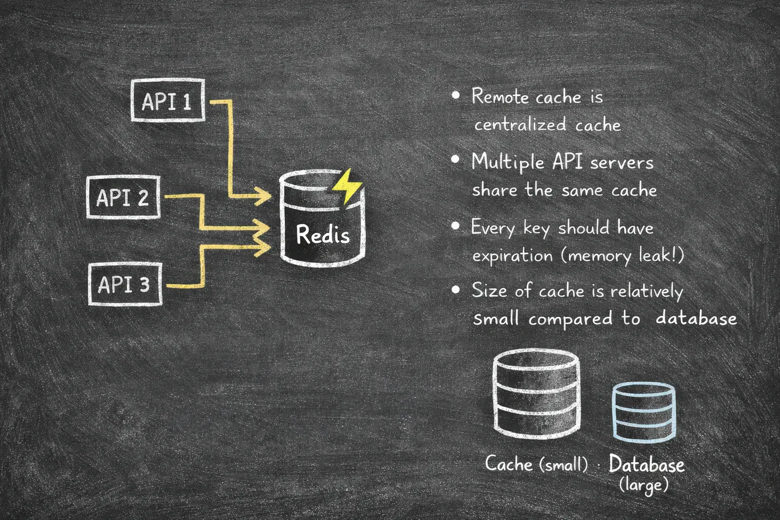 Remote cache