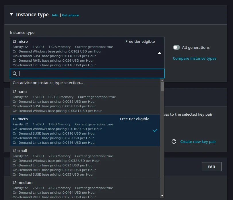 EC2 Ubuntu image selection